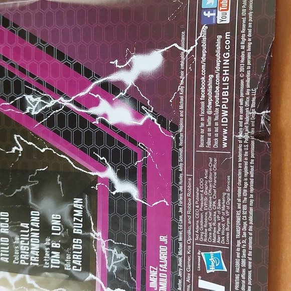 Transformers Generations. Goldfire comic book. - Picture 6 of 8